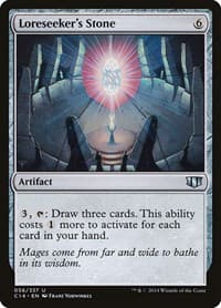 Loreseeker's Stone - Commander 2014 - Magic: The Gathering card