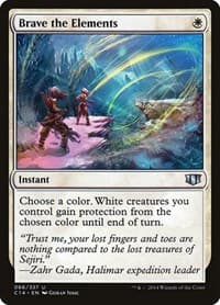Brave the Elements - Commander 2014 - Magic: The Gathering card