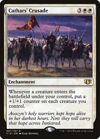 Cathars' Crusade - Commander 2014 - Magic: The Gathering card