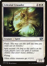 Celestial Crusader - Commander 2014 - Magic: The Gathering card