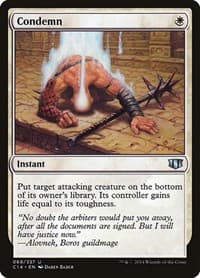 Condemn - Commander 2014 - Magic: The Gathering card