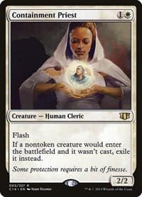 Containment Priest - Commander 2014 - Magic: The Gathering card