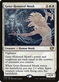 Geist-Honored Monk - Commander 2014 - Magic: The Gathering card