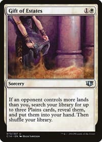 Gift of Estates - Commander 2014 - Magic: The Gathering card