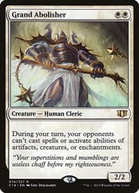 Grand Abolisher - Commander 2014 - Magic: The Gathering card