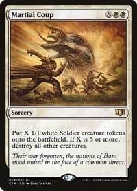 Martial Coup - Commander 2014 - Magic: The Gathering card
