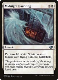 Midnight Haunting - Commander 2014 - Magic: The Gathering card