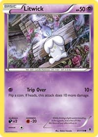 Litwick - XY - Phantom Forces - Pokemon card