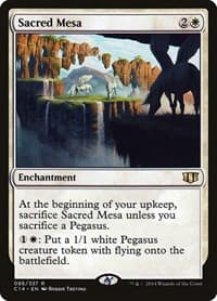 Sacred Mesa - Commander 2014 - Magic: The Gathering card