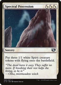Spectral Procession - Commander 2014 - Magic: The Gathering card