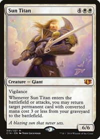 Sun Titan - Commander 2014 - Magic: The Gathering card