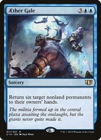 Aether Gale - Commander 2014 - Magic: The Gathering card