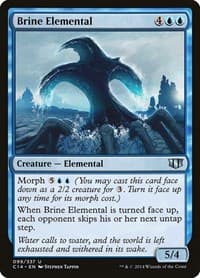 Brine Elemental - Commander 2014 - Magic: The Gathering card