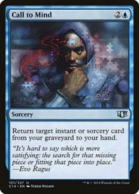 Call to Mind - Commander 2014 - Magic: The Gathering card