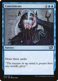 Concentrate - Commander 2014 - Magic: The Gathering card