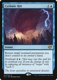 Cyclonic Rift - Commander 2014 - Magic: The Gathering card