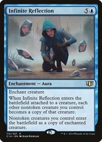 Infinite Reflection - Commander 2014 - Magic: The Gathering card
