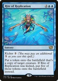 Rite of Replication - Commander 2014 - Magic: The Gathering card