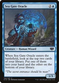 Sea Gate Oracle - Commander 2014 - Magic: The Gathering card