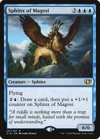 Sphinx of Magosi - Commander 2014 - Magic: The Gathering card
