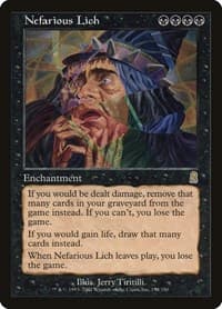 Nefarious Lich - Odyssey - Magic: The Gathering card