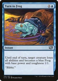 Turn to Frog - Commander 2014 - Magic: The Gathering card