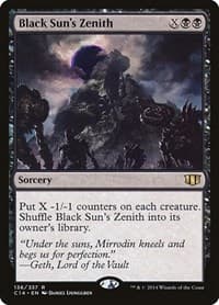 Black Sun's Zenith - Commander 2014 - Magic: The Gathering card