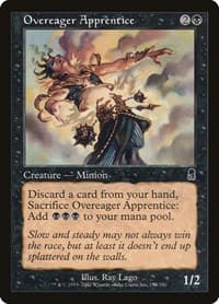 Overeager Apprentice - Odyssey - Magic: The Gathering card