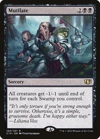 Mutilate - Commander 2014 - Magic: The Gathering card