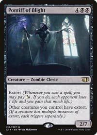 Pontiff of Blight - Commander 2014 - Magic: The Gathering card