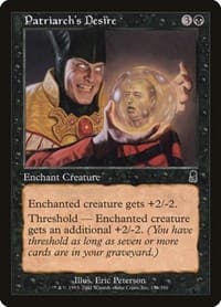 Patriarch's Desire - Odyssey - Magic: The Gathering card