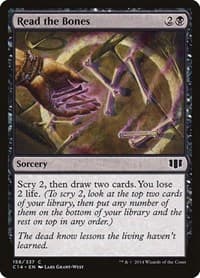 Read the Bones - Commander 2014 - Magic: The Gathering card