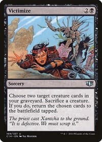 Victimize - Commander 2014 - Magic: The Gathering card