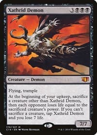 Xathrid Demon - Commander 2014 - Magic: The Gathering card