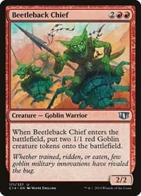 Beetleback Chief - Commander 2014 - Magic: The Gathering card