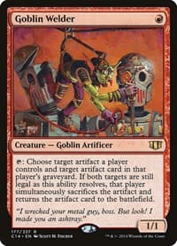 Goblin Welder - Commander 2014 - Magic: The Gathering card