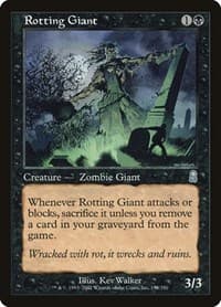 Rotting Giant - Odyssey - Magic: The Gathering card