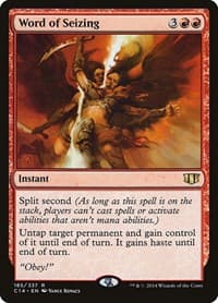 Word of Seizing - Commander 2014 - Magic: The Gathering card