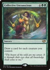 Collective Unconscious - Commander 2014 - Magic: The Gathering card