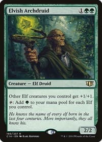 Elvish Archdruid - Commander 2014 - Magic: The Gathering card