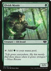 Elvish Mystic - Commander 2014 - Magic: The Gathering card