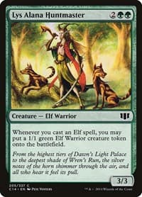 Lys Alana Huntmaster - Commander 2014 - Magic: The Gathering card