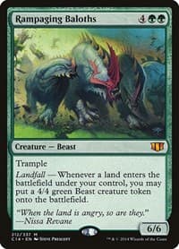 Rampaging Baloths - Commander 2014 - Magic: The Gathering card