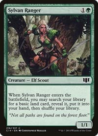 Sylvan Ranger - Commander 2014 - Magic: The Gathering card