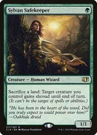 Sylvan Safekeeper - Commander 2014 - Magic: The Gathering card
