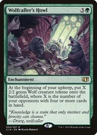 Wolfcaller's Howl - Commander 2014 - Magic: The Gathering card