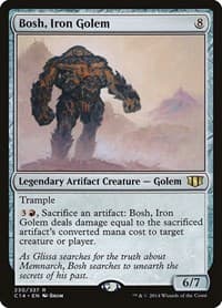 Bosh, Iron Golem - Commander 2014 - Magic: The Gathering card