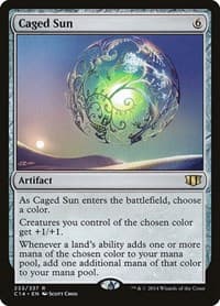 Caged Sun - Commander 2014 - Magic: The Gathering card