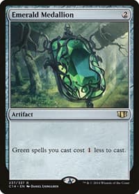 Emerald Medallion - Commander 2014 - Magic: The Gathering card
