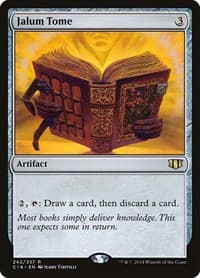 Jalum Tome - Commander 2014 - Magic: The Gathering card